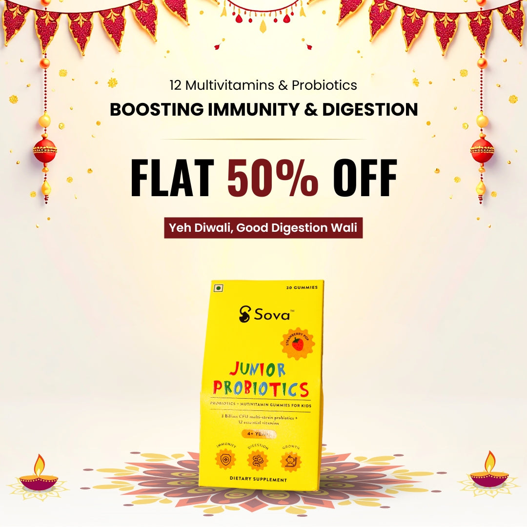 Kids Probiotics Multivitamin Gummies | Smooth Digestion, Immunity, Growth & Development