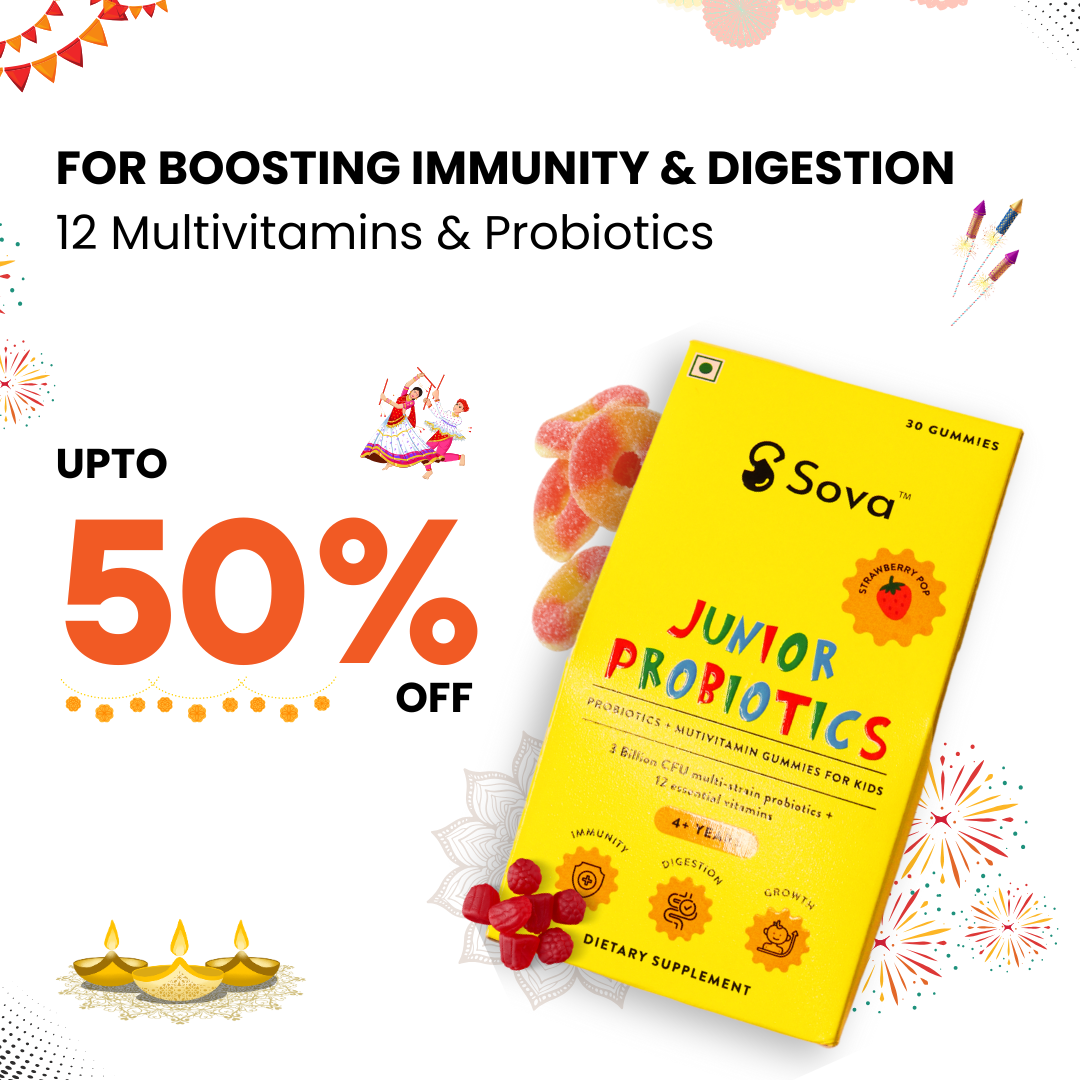 Kids Probiotics Multivitamin Gummies | Smooth Digestion, Immunity, Growth & Development