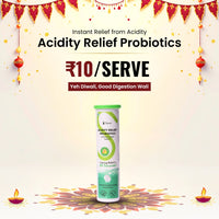 Acidity Relief Probiotics Effervescent Tablet | 30 Seconds Acidity Relief