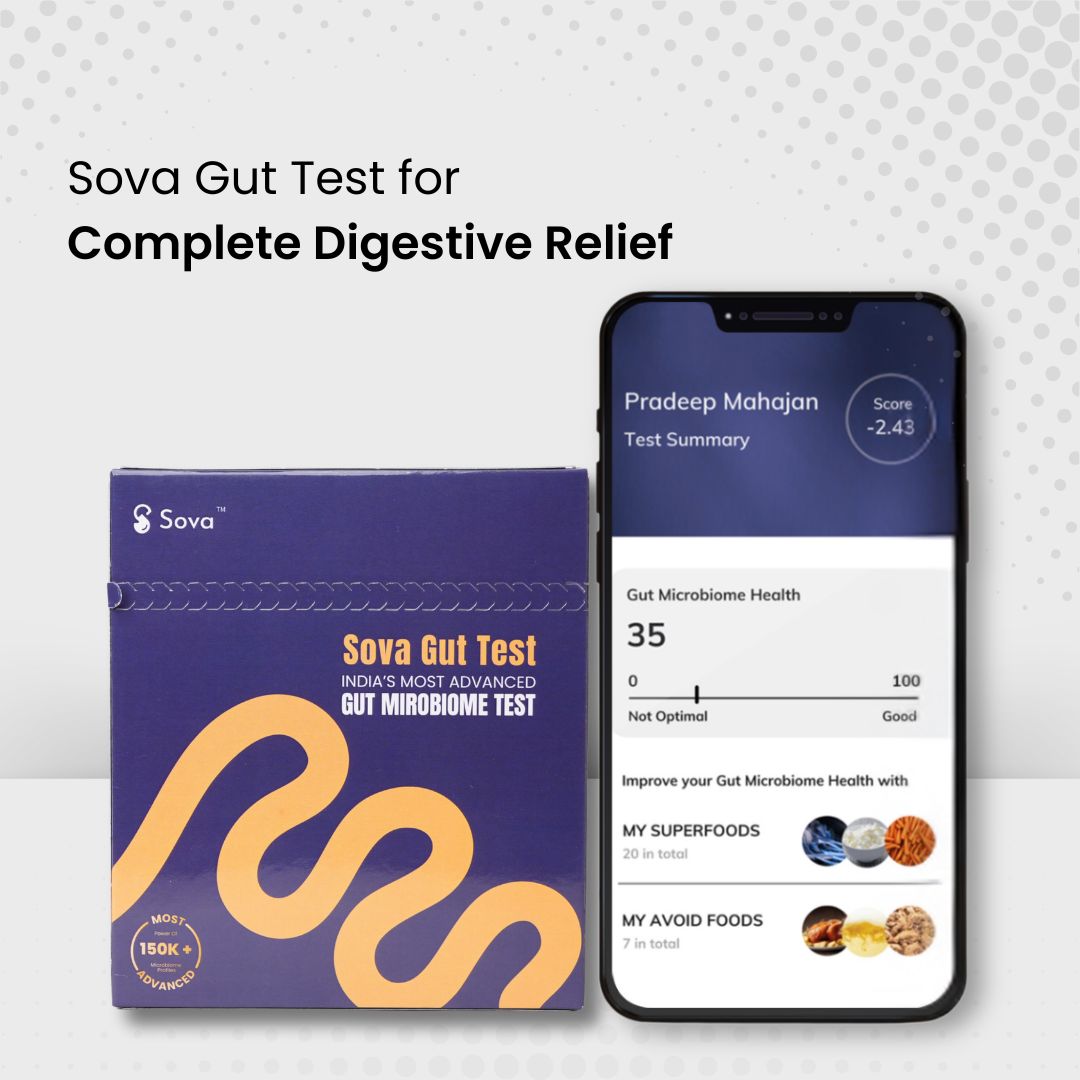 Sova Gut Digestion Test | Identify & Fix the Root Cause of Your Digestive Symptoms