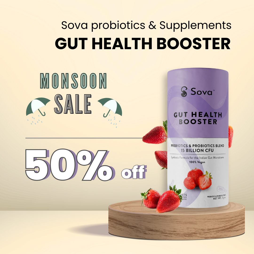 Gut Health Booster With Best Probiotics supplement