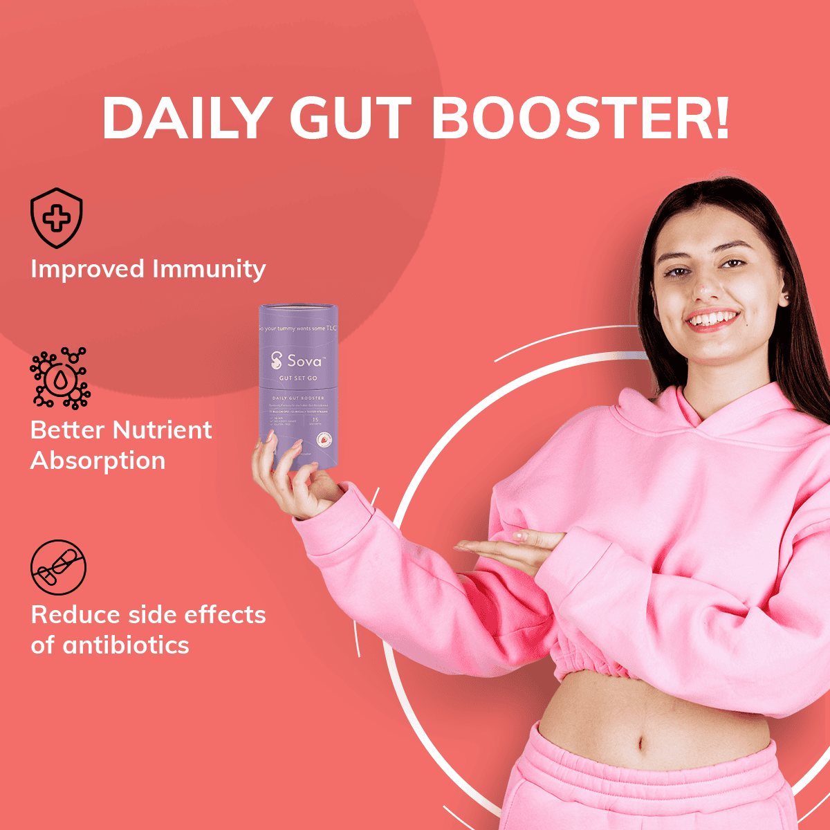 Gut Set Go | Better Probiotic | Daily Gut Booster