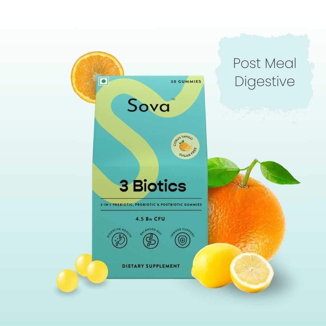 3 Biotics | Post Meal Digestive Enzymes for Improved Digestion