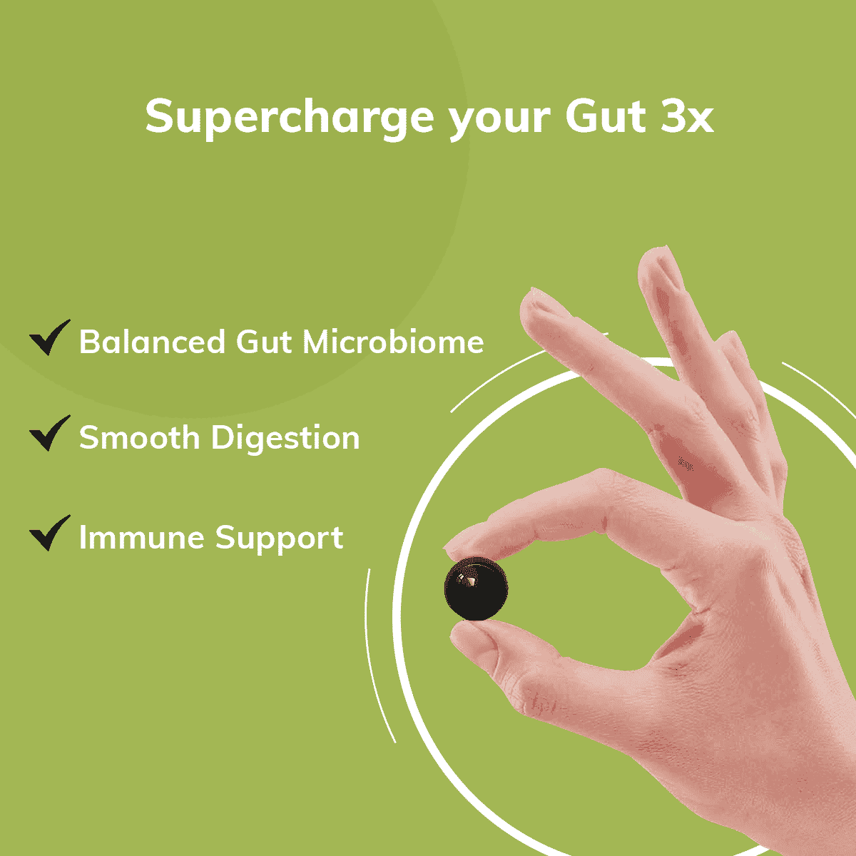 3 Biotics | Post Meal Digestive Enzymes for Improved Digestion