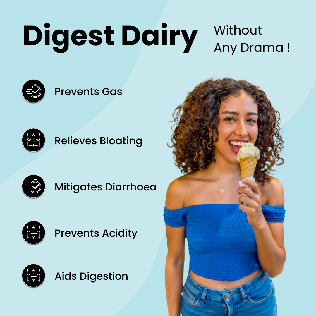 Lactase Enzyme | Enjoy Dairy Without Discomfort