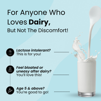 Lactase Enzyme | Enjoy Dairy Without Discomfort