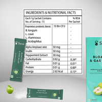 Travel Pack | Bloating Relief Supplement With Probiotics & Peppermint