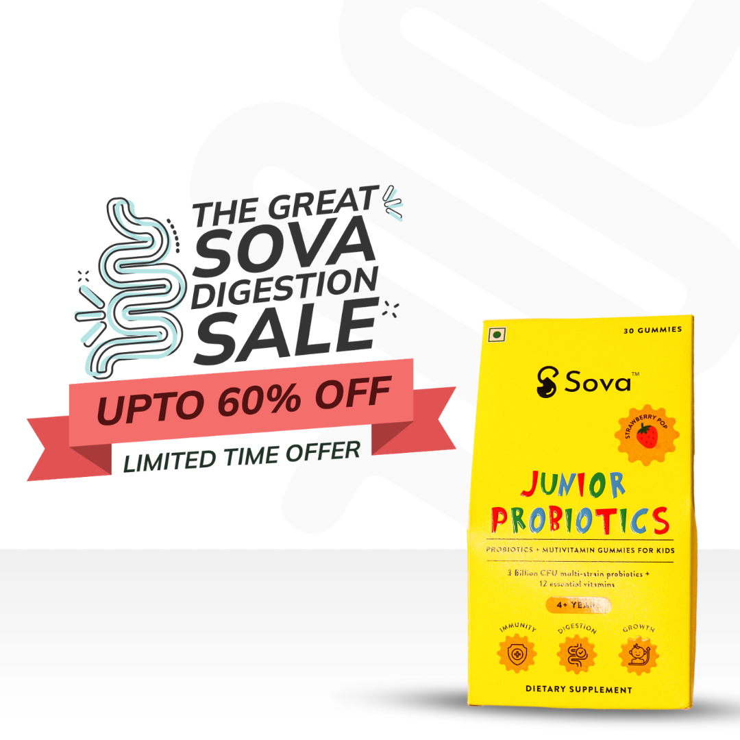 Kids Probiotics Mulit Vitamin Gummies | Smooth Digestion, Immunity, Growth & Development