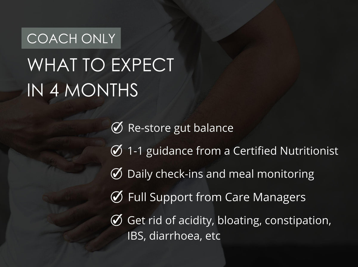 Sova GutHeal 4 Month Nutrition Program