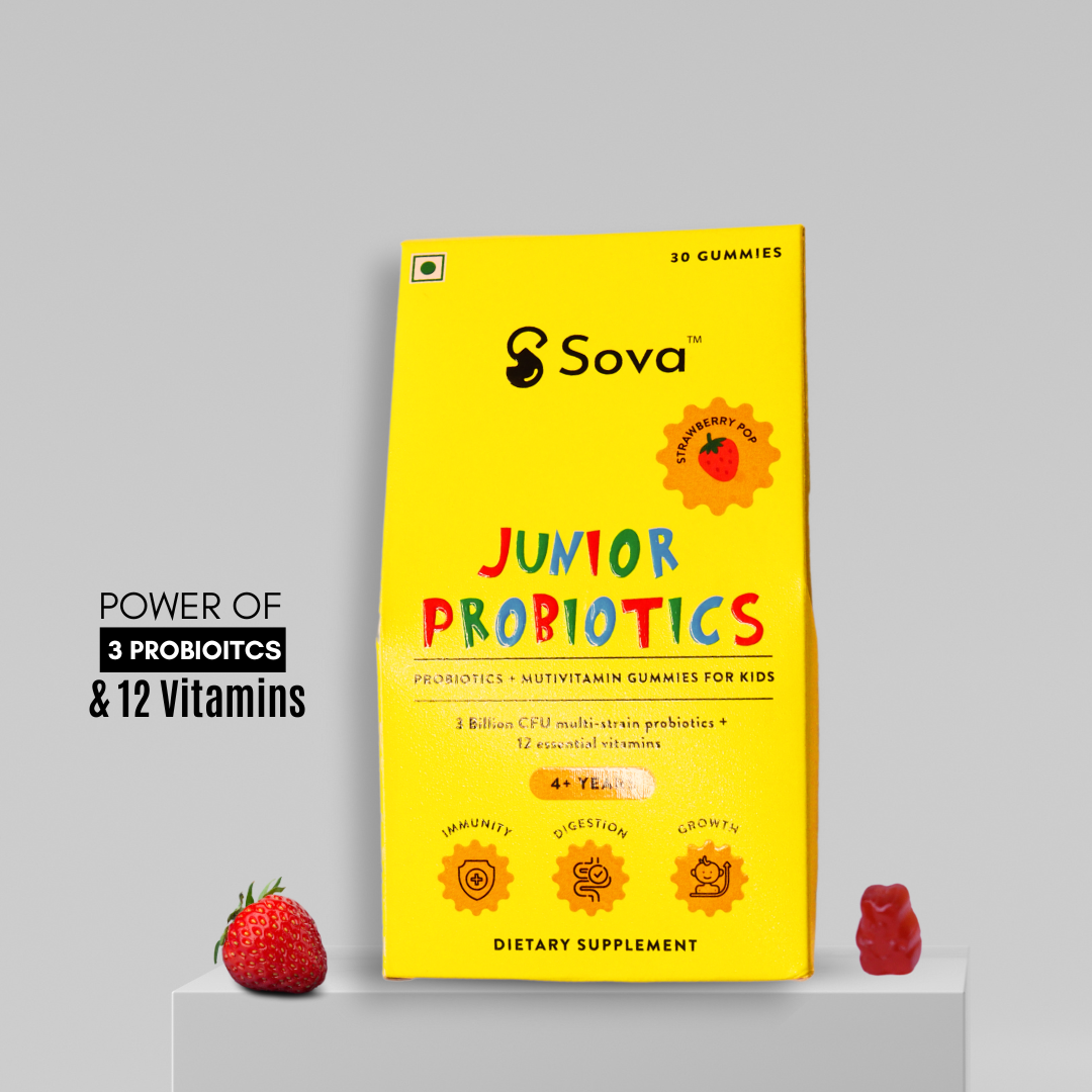 Kids Probiotics Mulit Vitamin Gummies | Smooth Digestion, Immunity, Growth & Development