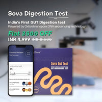 Sova Gut Test for Indigestion | Helps Fix the Root Cause of 20+ Digestive Symptoms